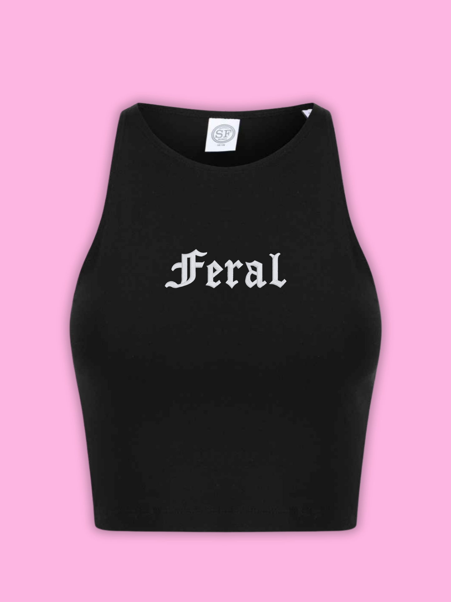 Feral Cropped Tank Top