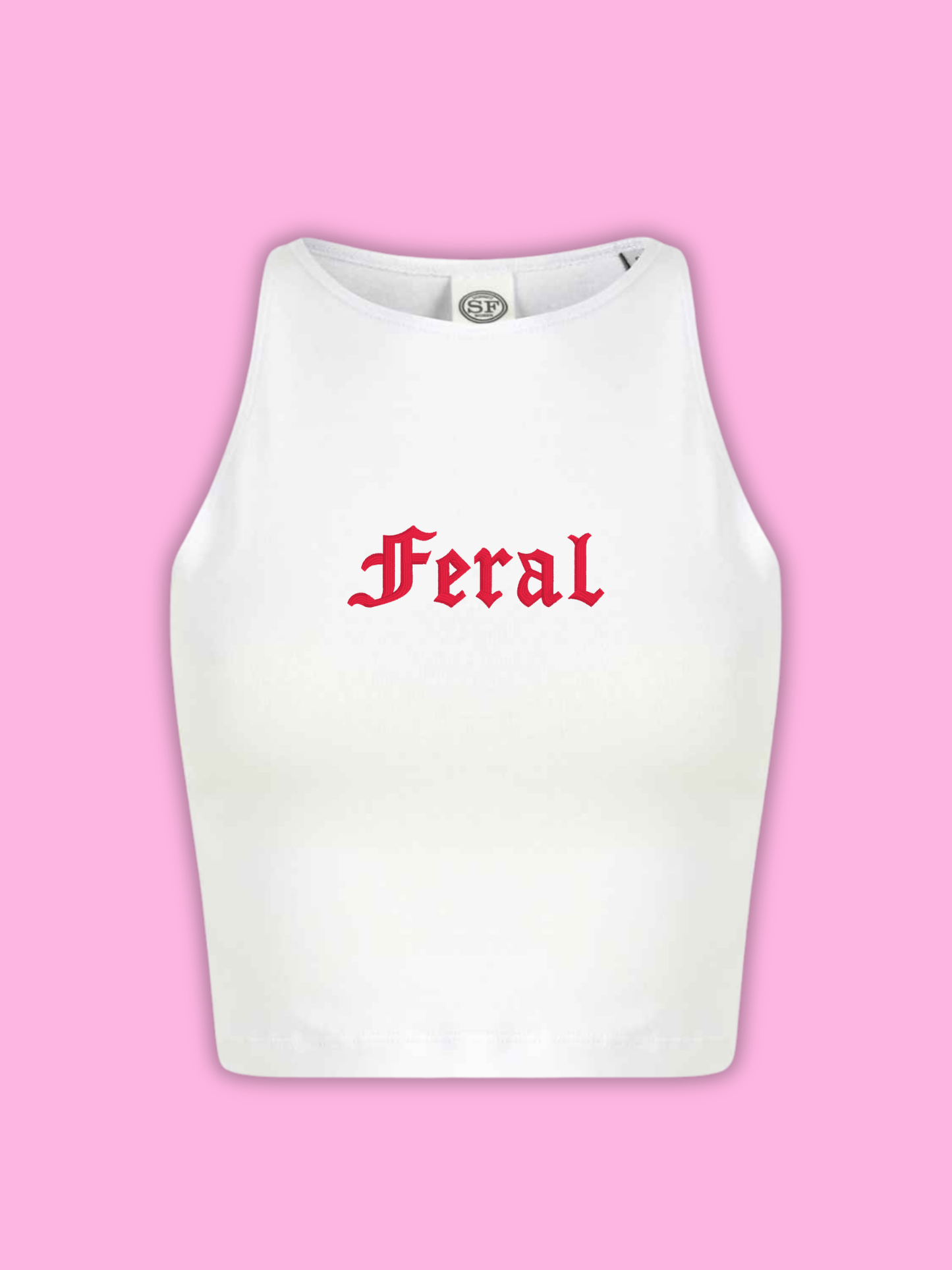 Feral Cropped Tank Top