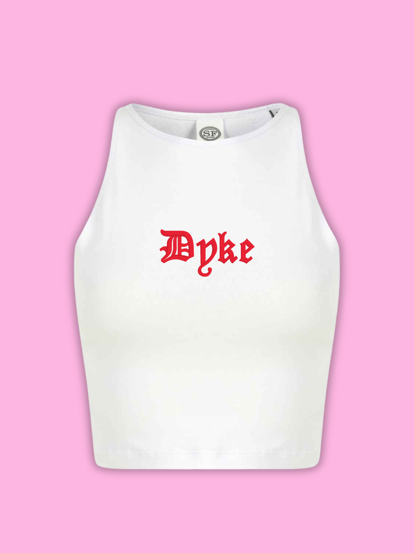 Dyke Cropped Tank Top