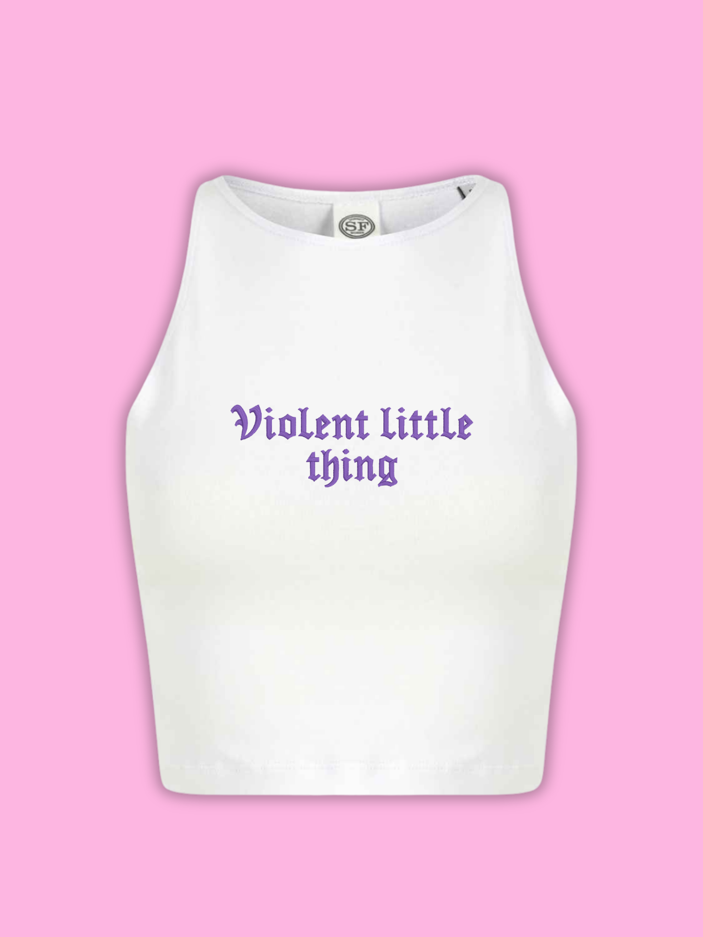 Violent Little Thing Cropped Tank Top