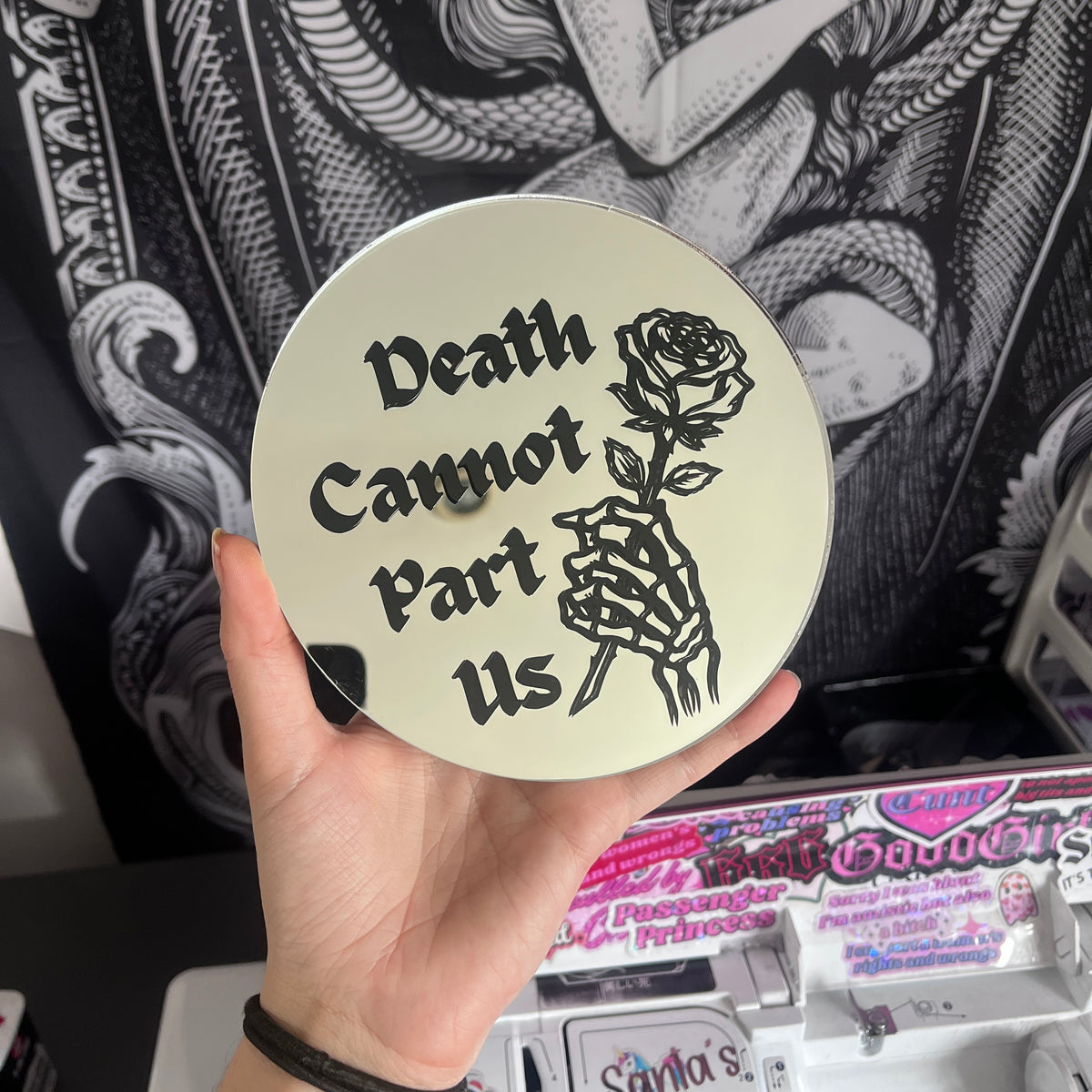 Death Cannot Part Us Mirror