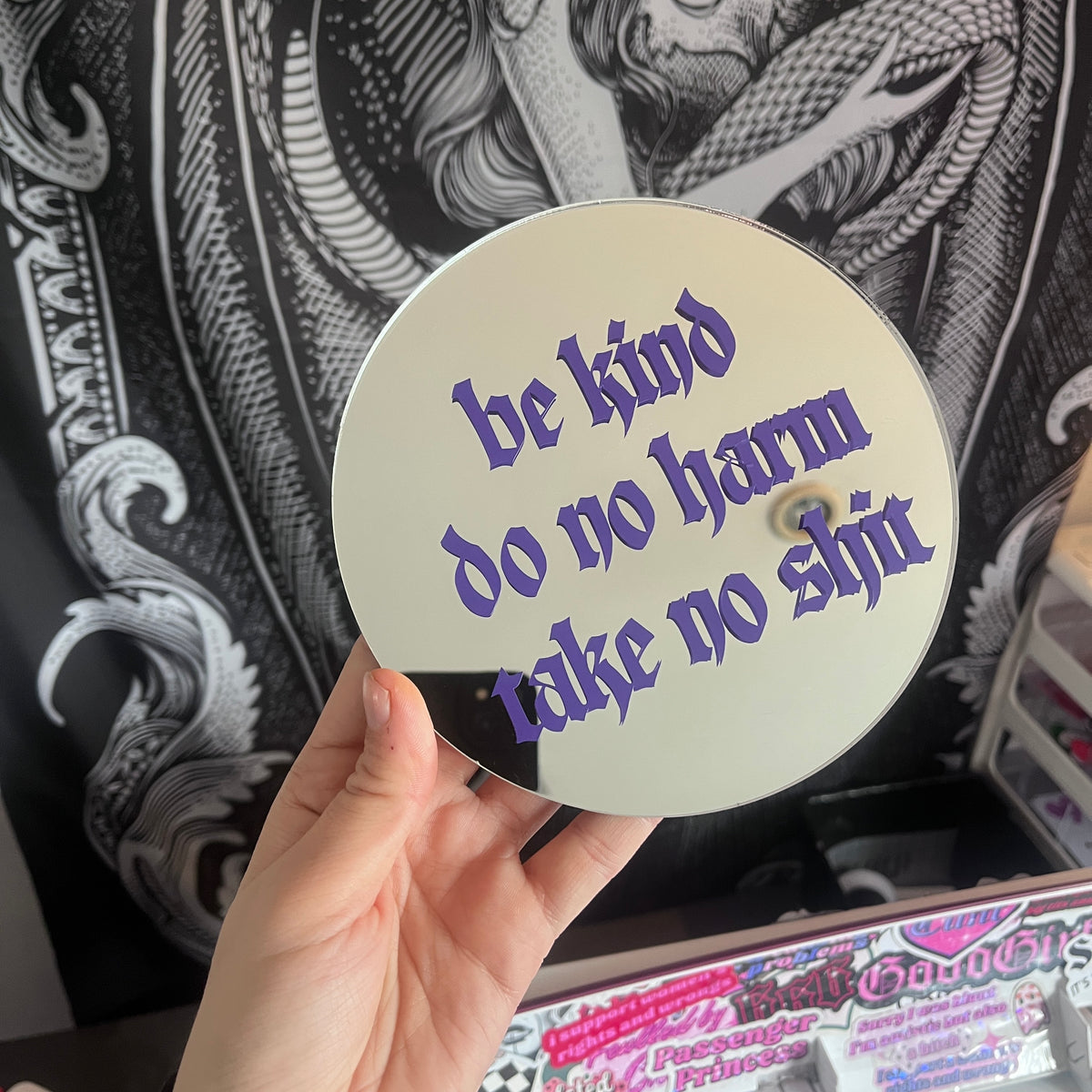 Take No Shit Mirror