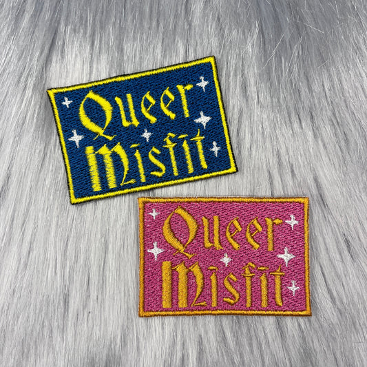 Queer Misfit Embroidered Patch