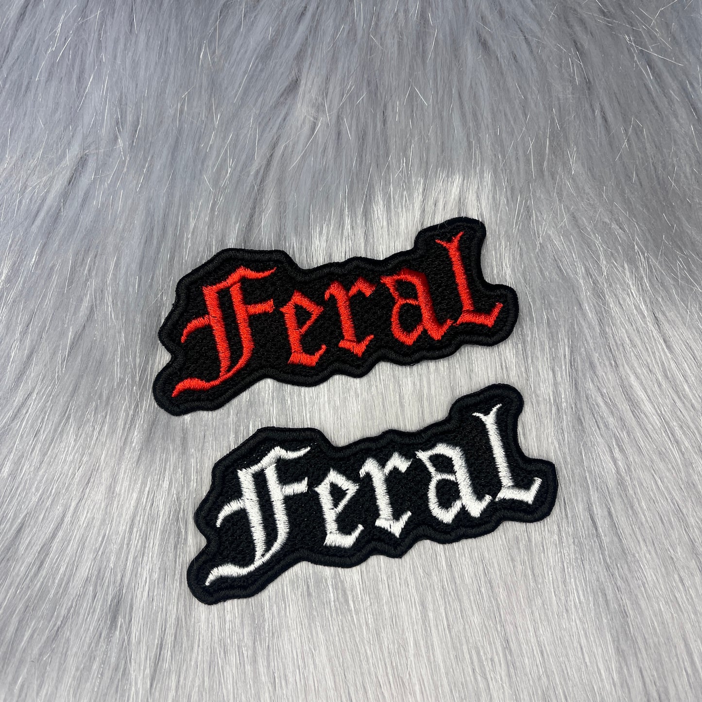 Feral Embroidered Patch