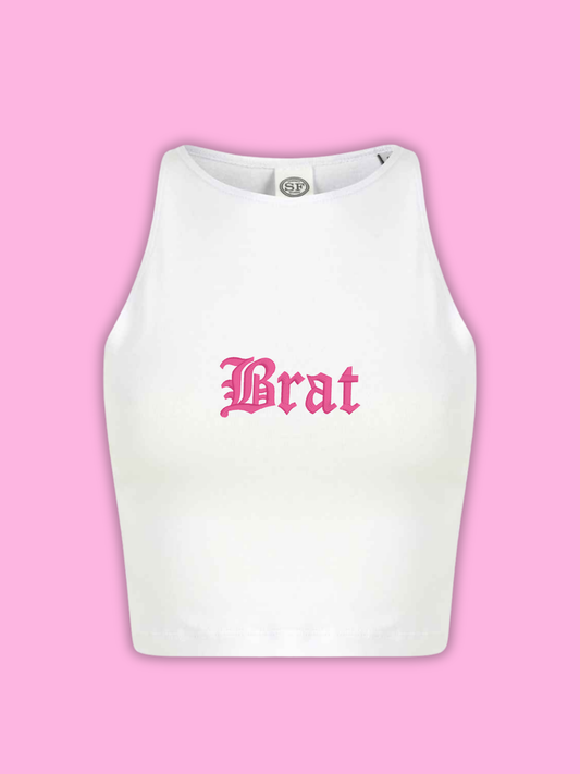 Brat Cropped Tank Top