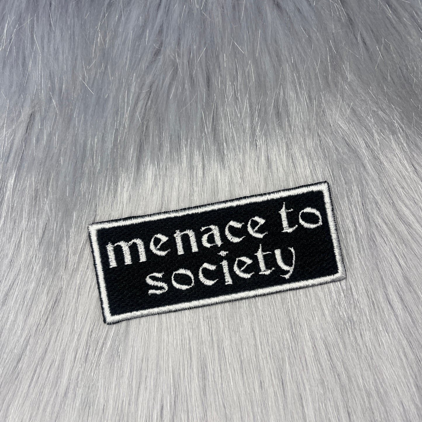 Menace To Society Embroidered Patch