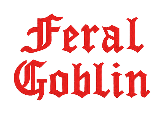 Custom feral goblin sweatshirt