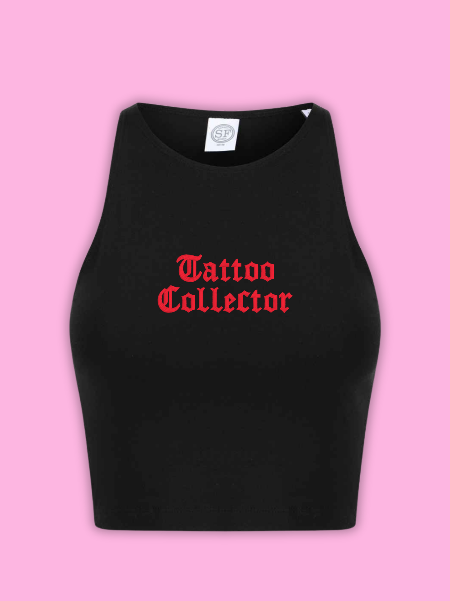 Tattoo Collector Cropped Tank Top