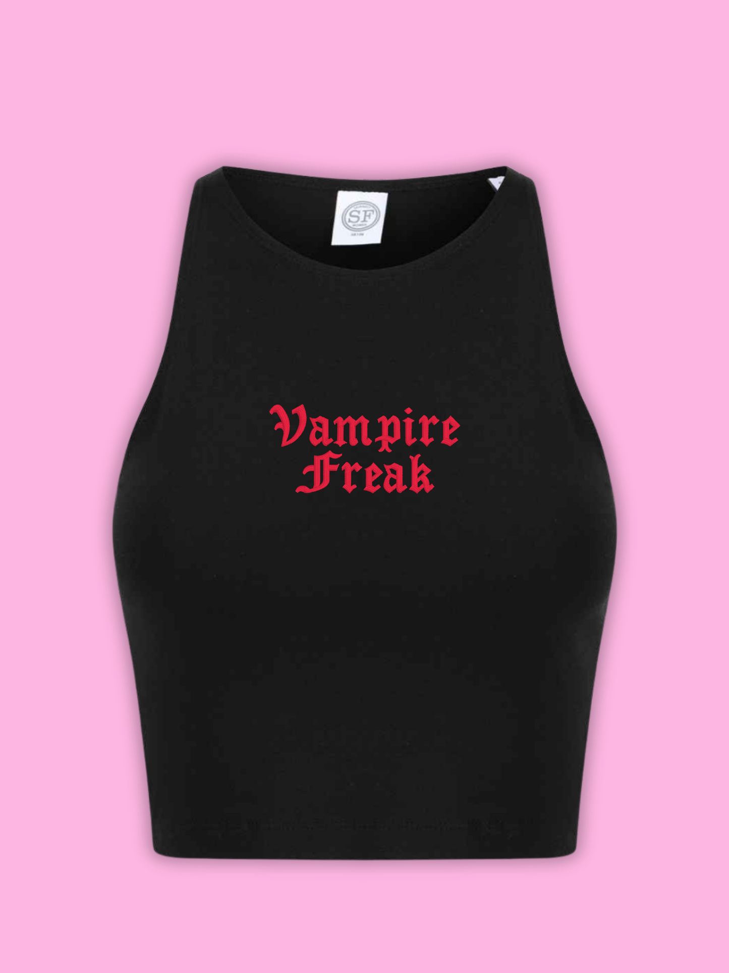 Vampire Freak Cropped Tank Top