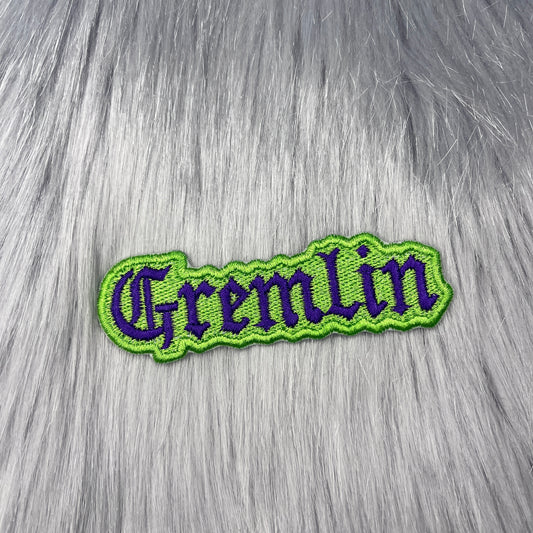 Gremlin Embroidered Patch