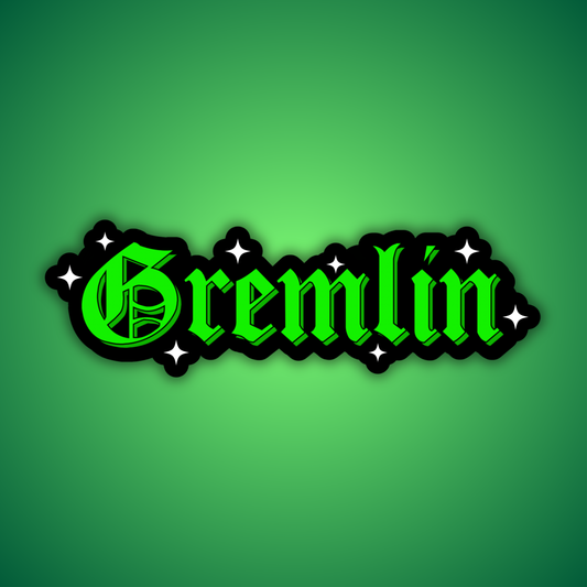 Gremlin Holographic Sticker