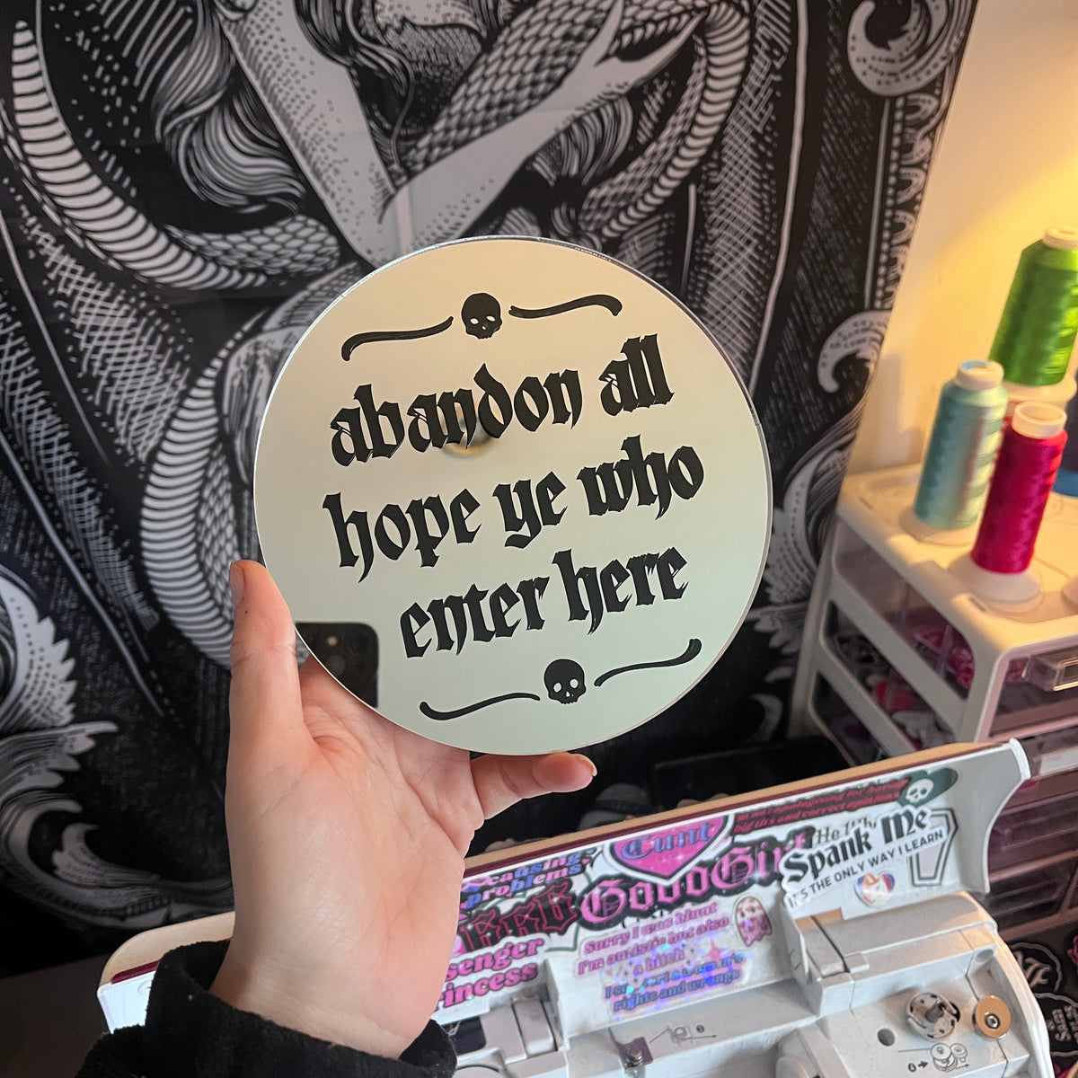 Abandon All Hope Mirror