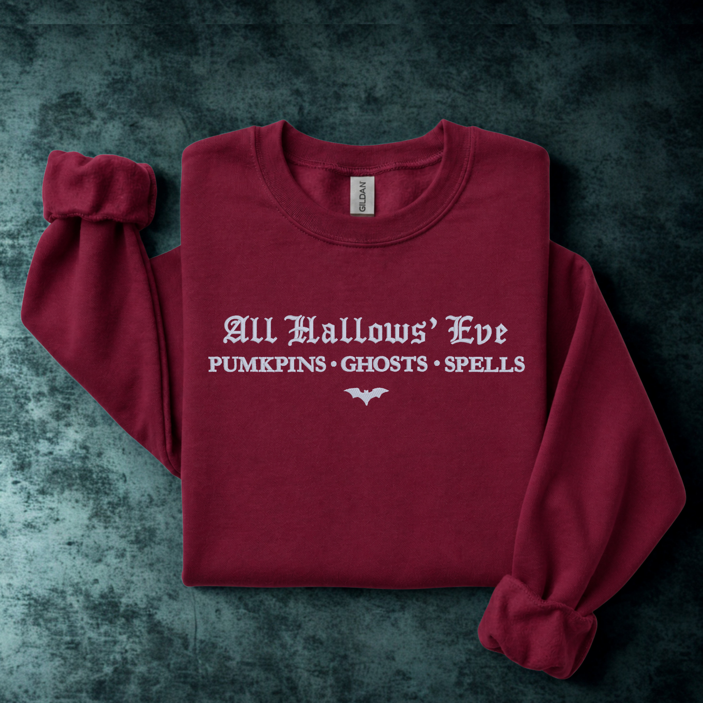 All Hallows Eve Embroidered Sweatshirt / T-Shirt
