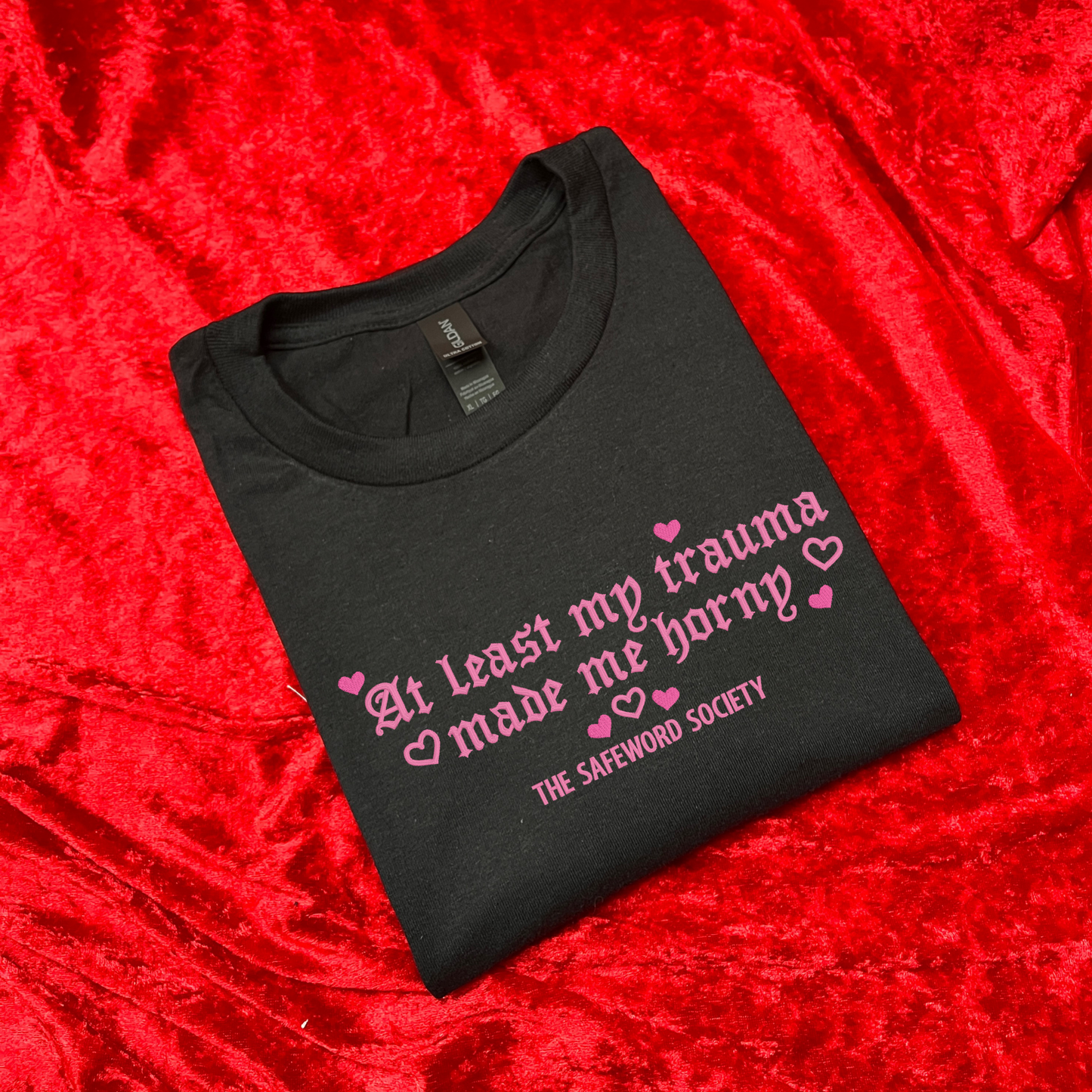 Sample hoodie and tee