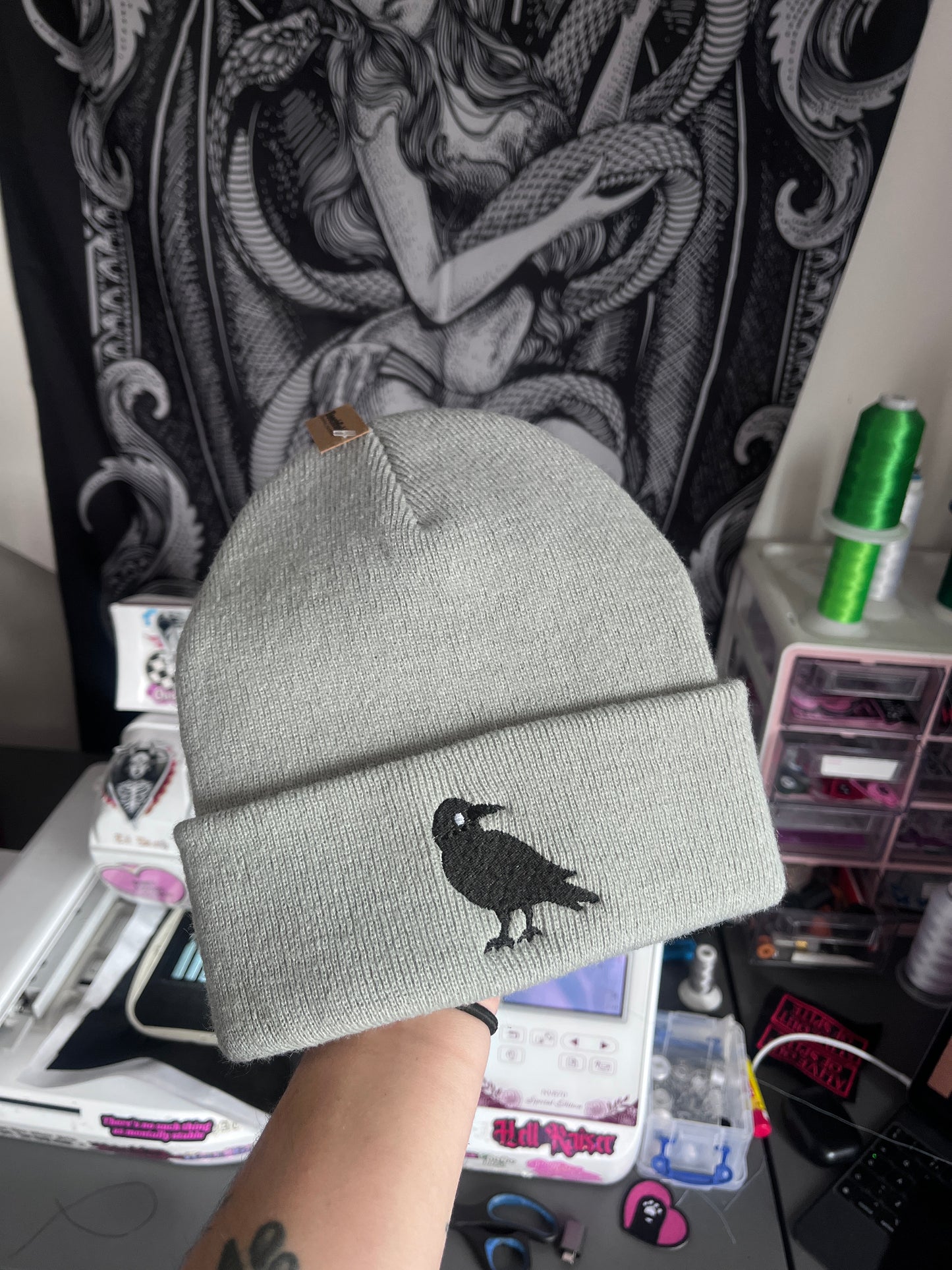 Crow Beanie