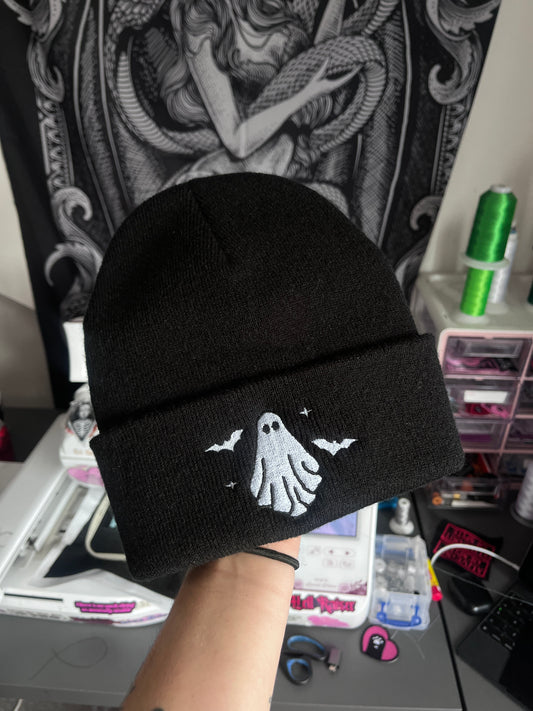 Ghost and Bat Beanie