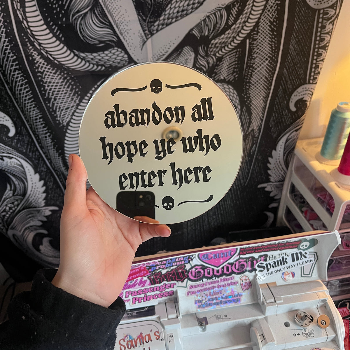 Abandon All Hope Mirror