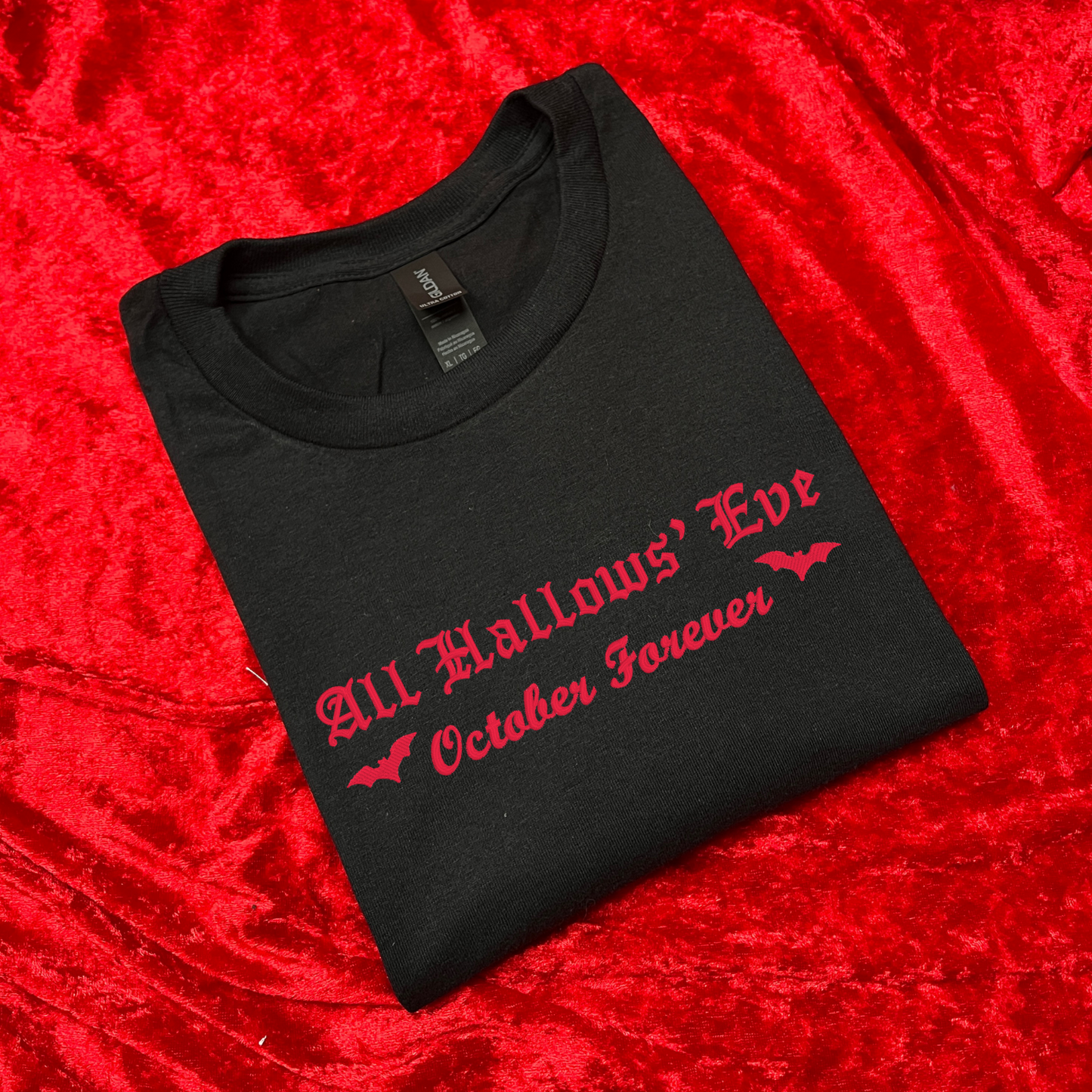 October Forever Embroidered Sweatshirt / T-Shirt