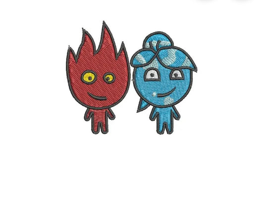 Custom Fire and Water patches