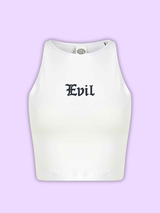 Evil Cropped Tank Top