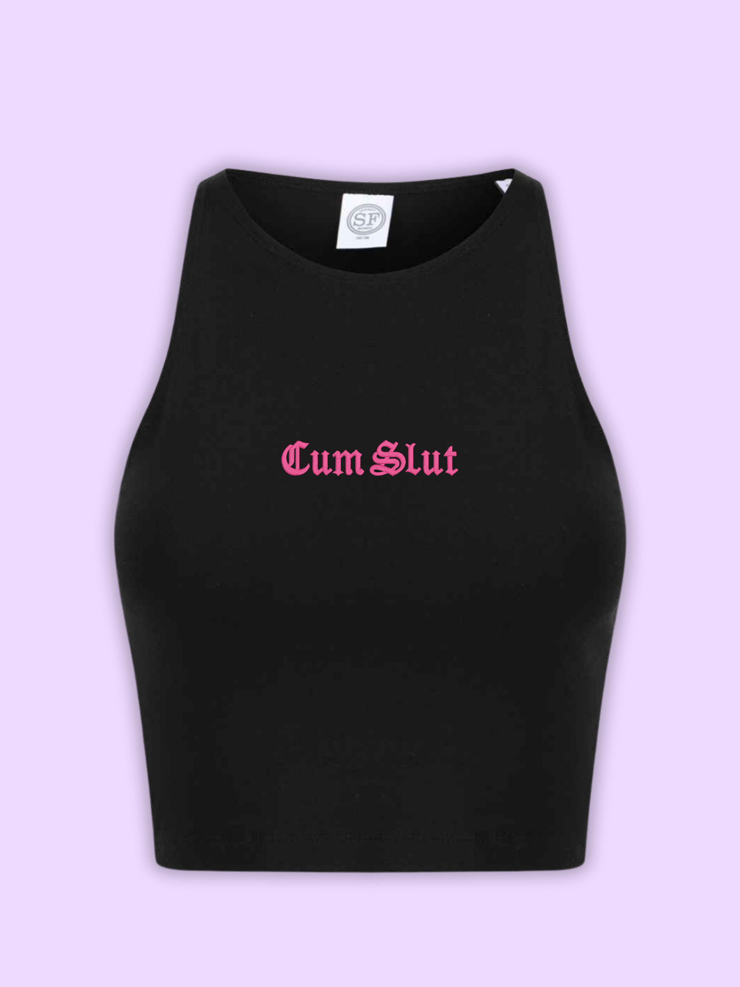 Cum Slut Cropped Tank Top