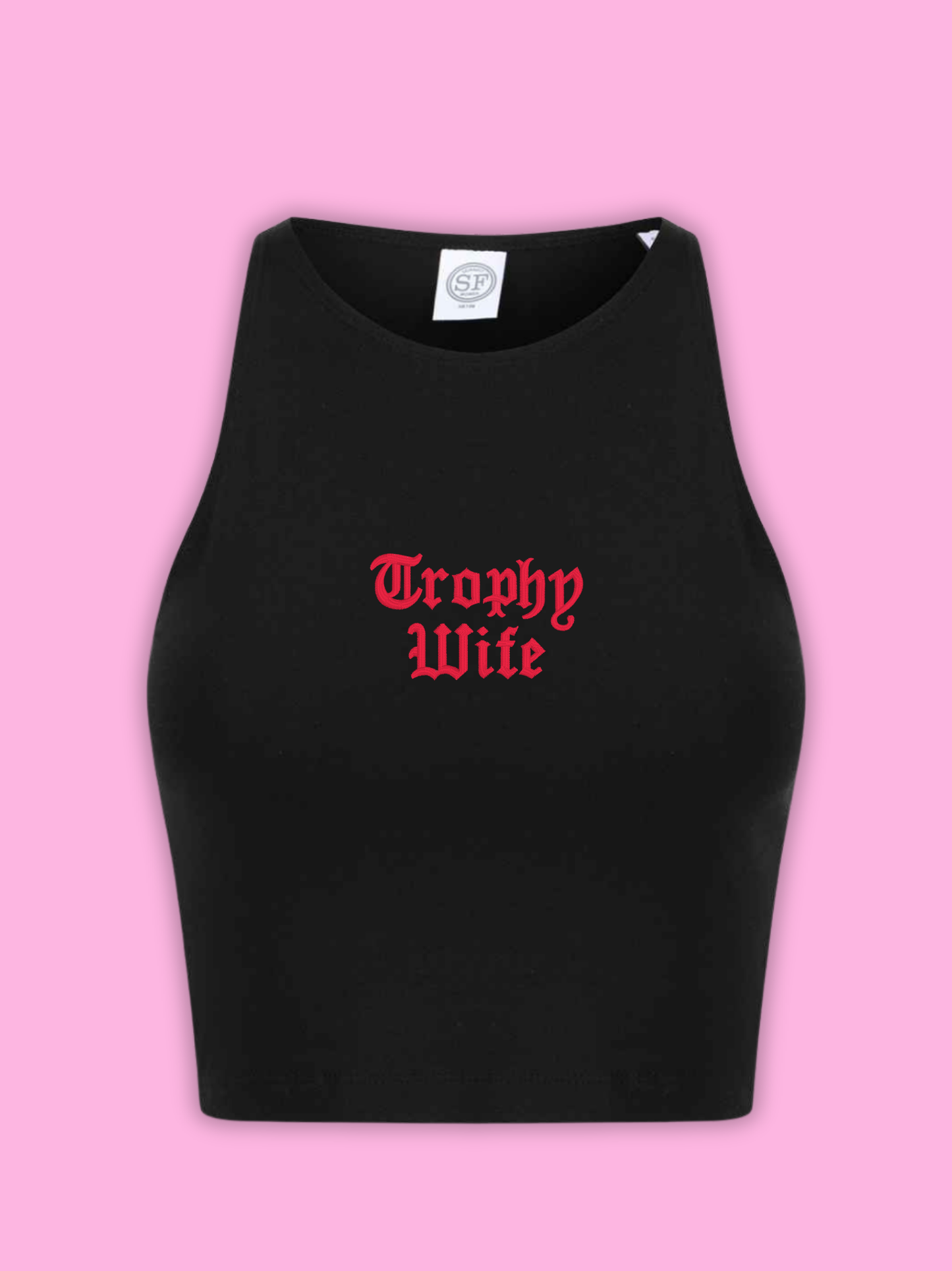 Trophy Wife Cropped Tank Top