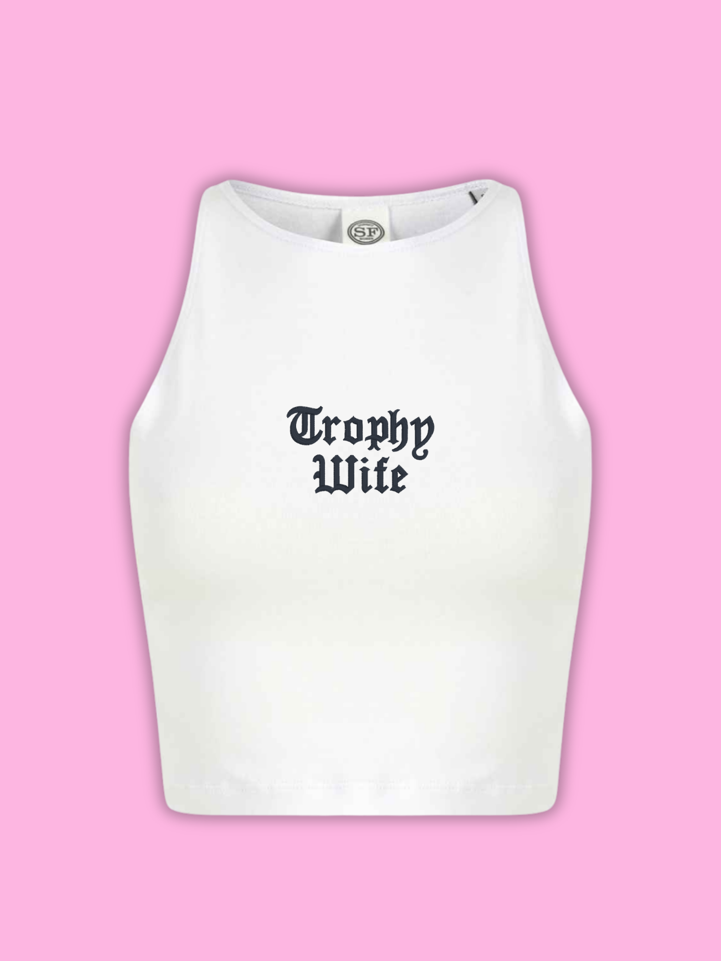 Trophy Wife Cropped Tank Top