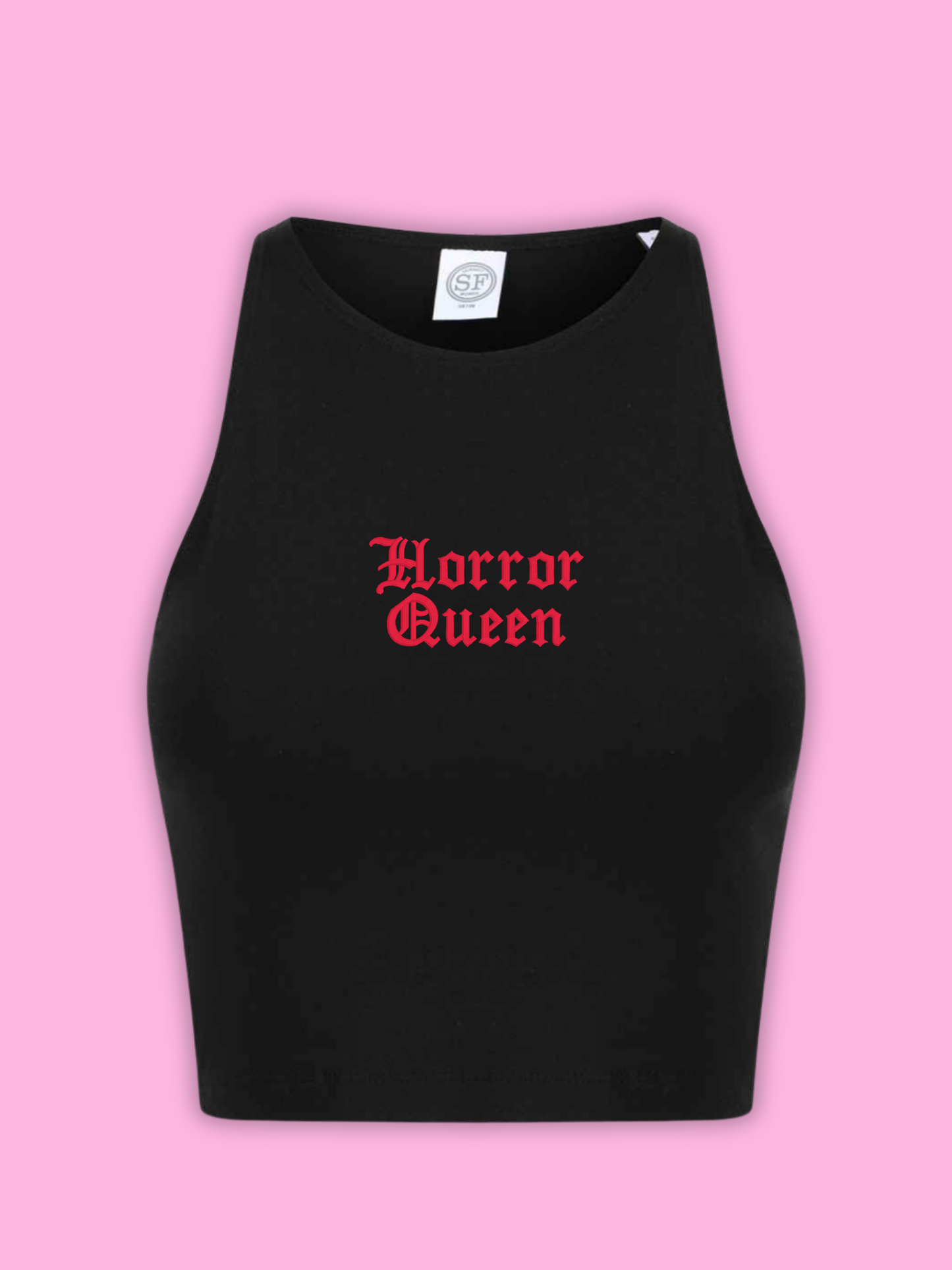 Horror Queen Cropped Tank Top