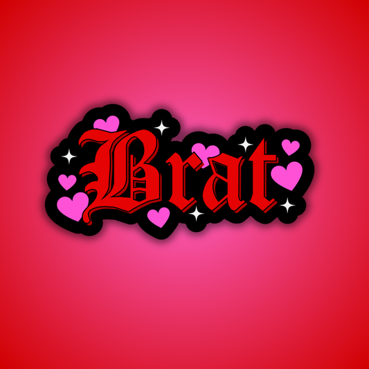 Brat Sticker