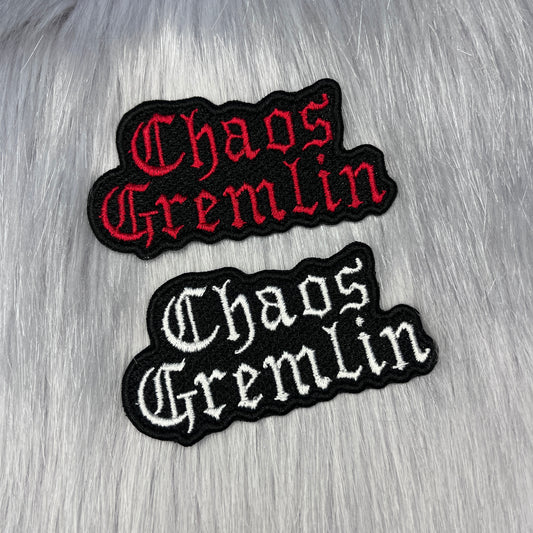 Chaos Gremlin Embroidered Patch
