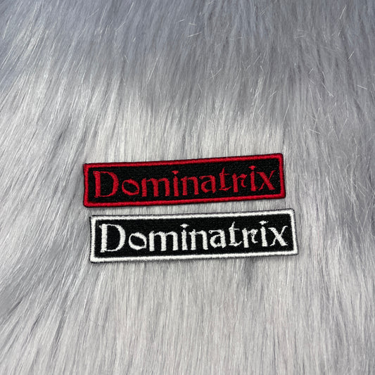 Dominatrix Embroidered Patch
