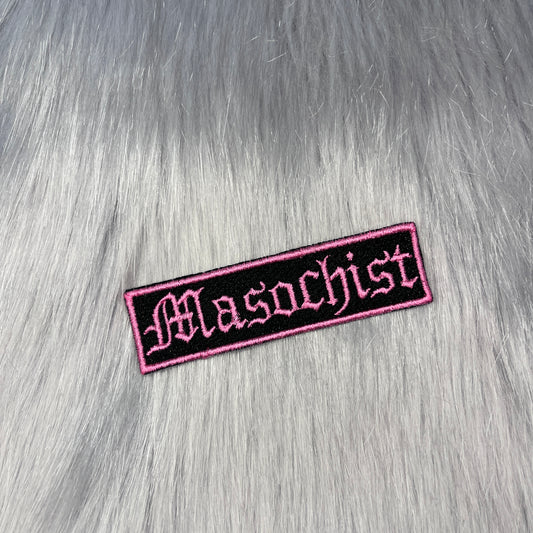 Masochist Embroidered Patch