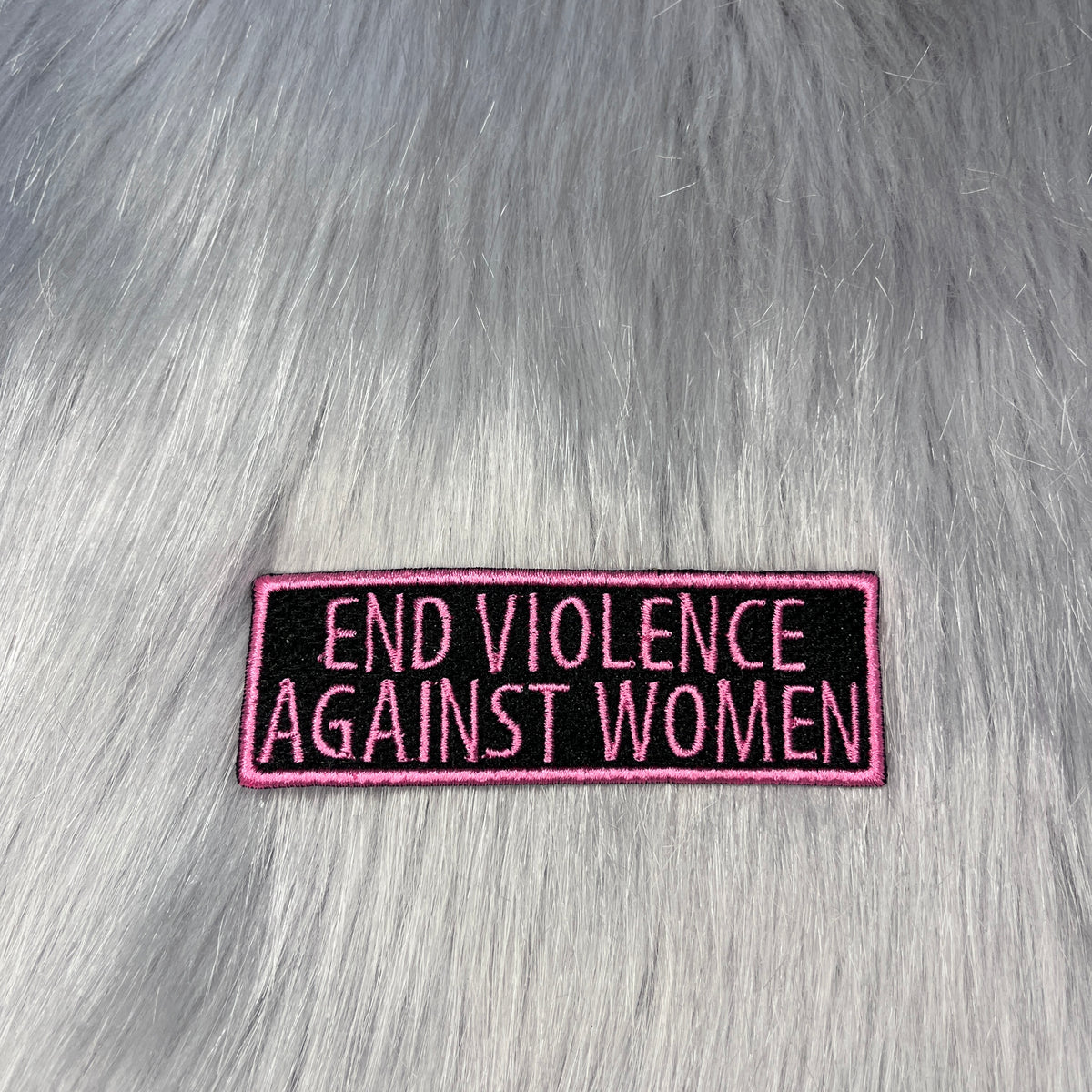 End Violence Against Women Embroidered Patch
