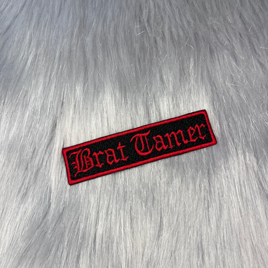 Brat Tamer Embroidered Patch