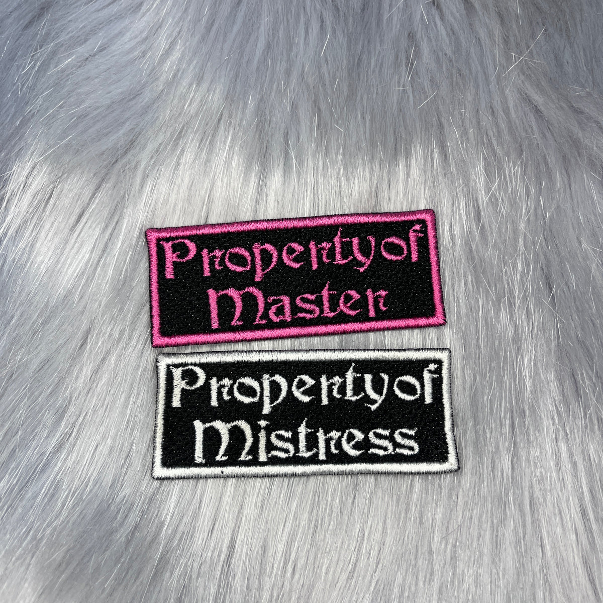 Property Of Custom Embroidered Patch
