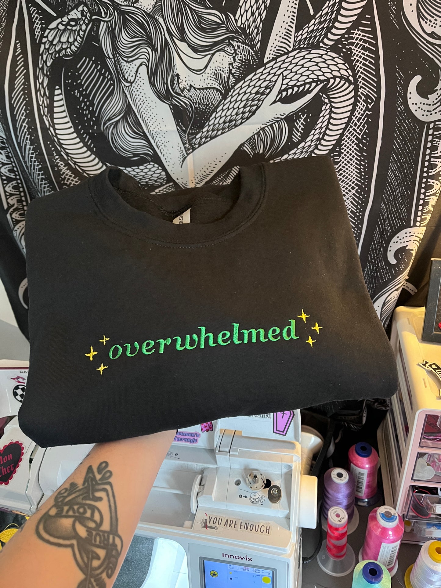 Overwhelmed Sweatshirt