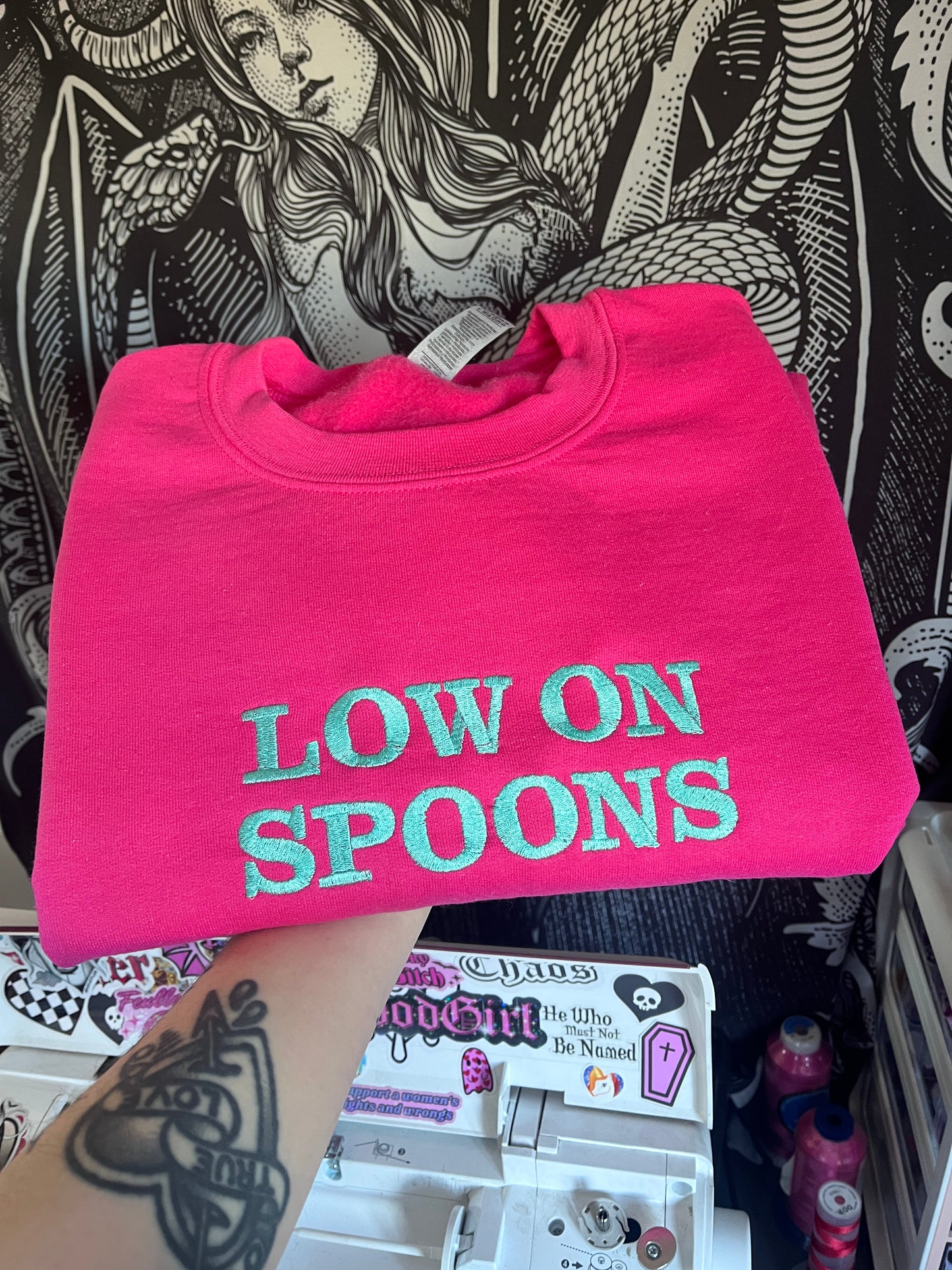 Low On Spoons Sweatshirt