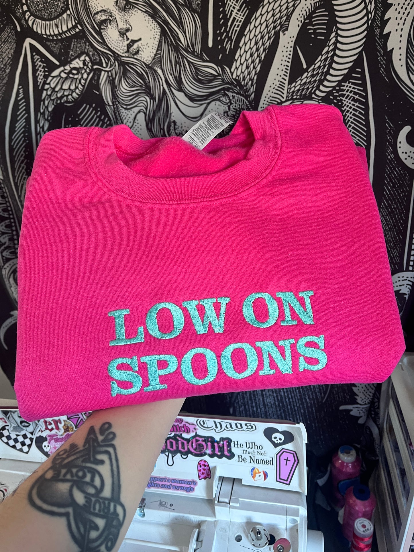 Low On Spoons Sweatshirt