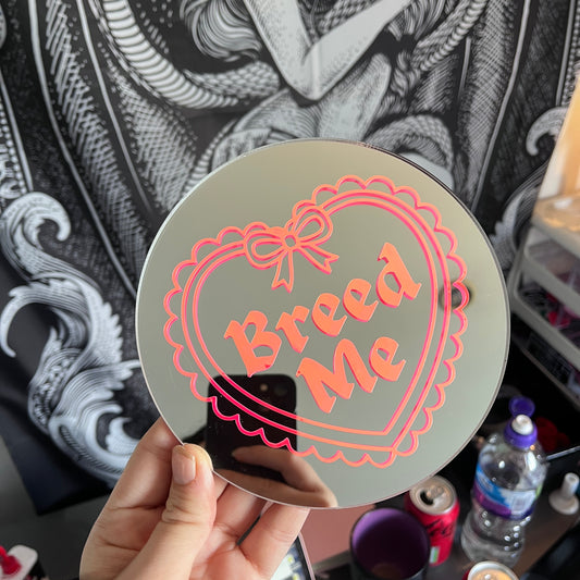 Breed Me Heart Mirror