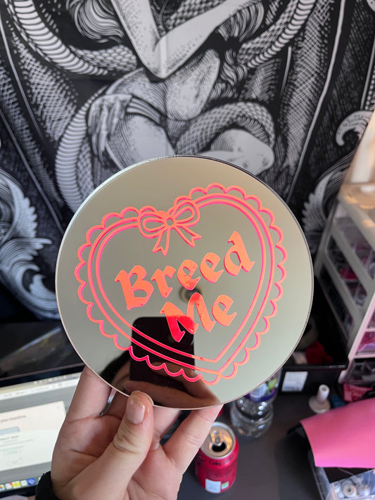 Breed Me Heart Mirror