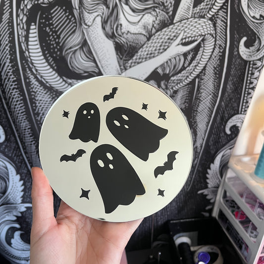 Ghost and Bats Mirror
