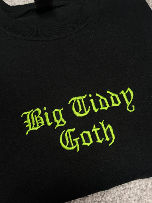 Big Tiddy Goth Embroidered Tee