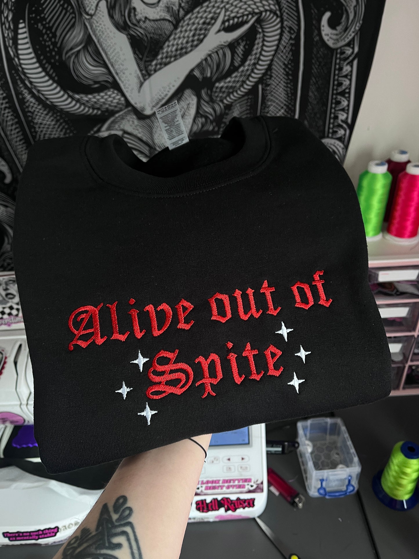 Alive Out of Spite Sweatshirt