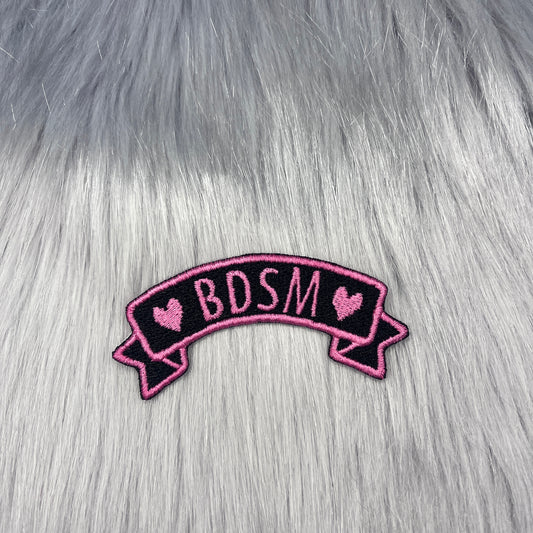 BDSM Banner Embroidered Patch