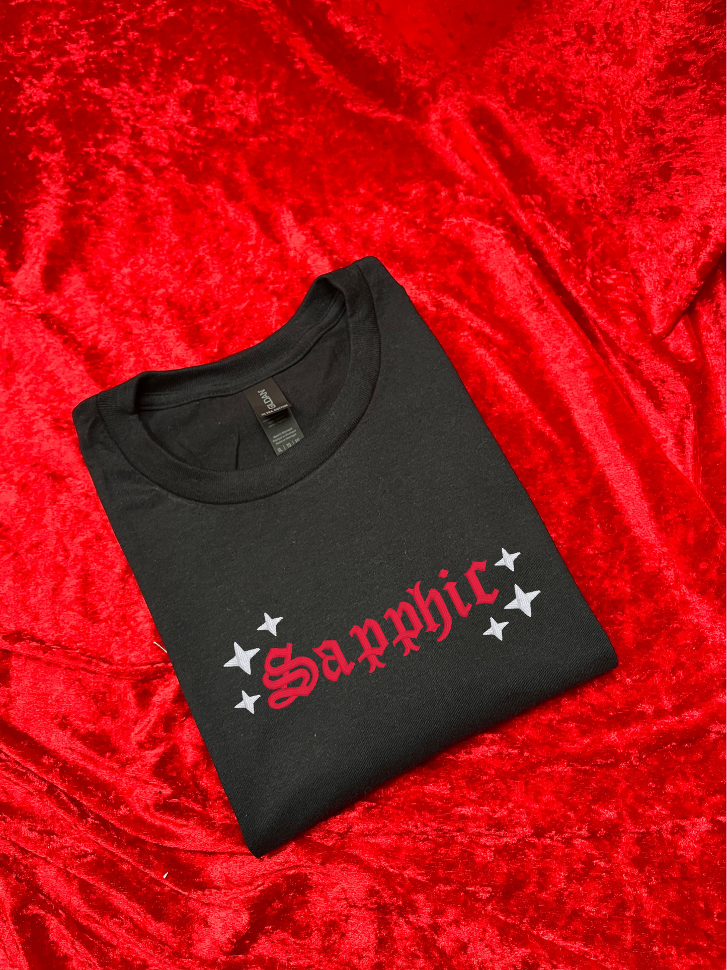 Sapphic Embroidered Sweatshirt / T-Shirt