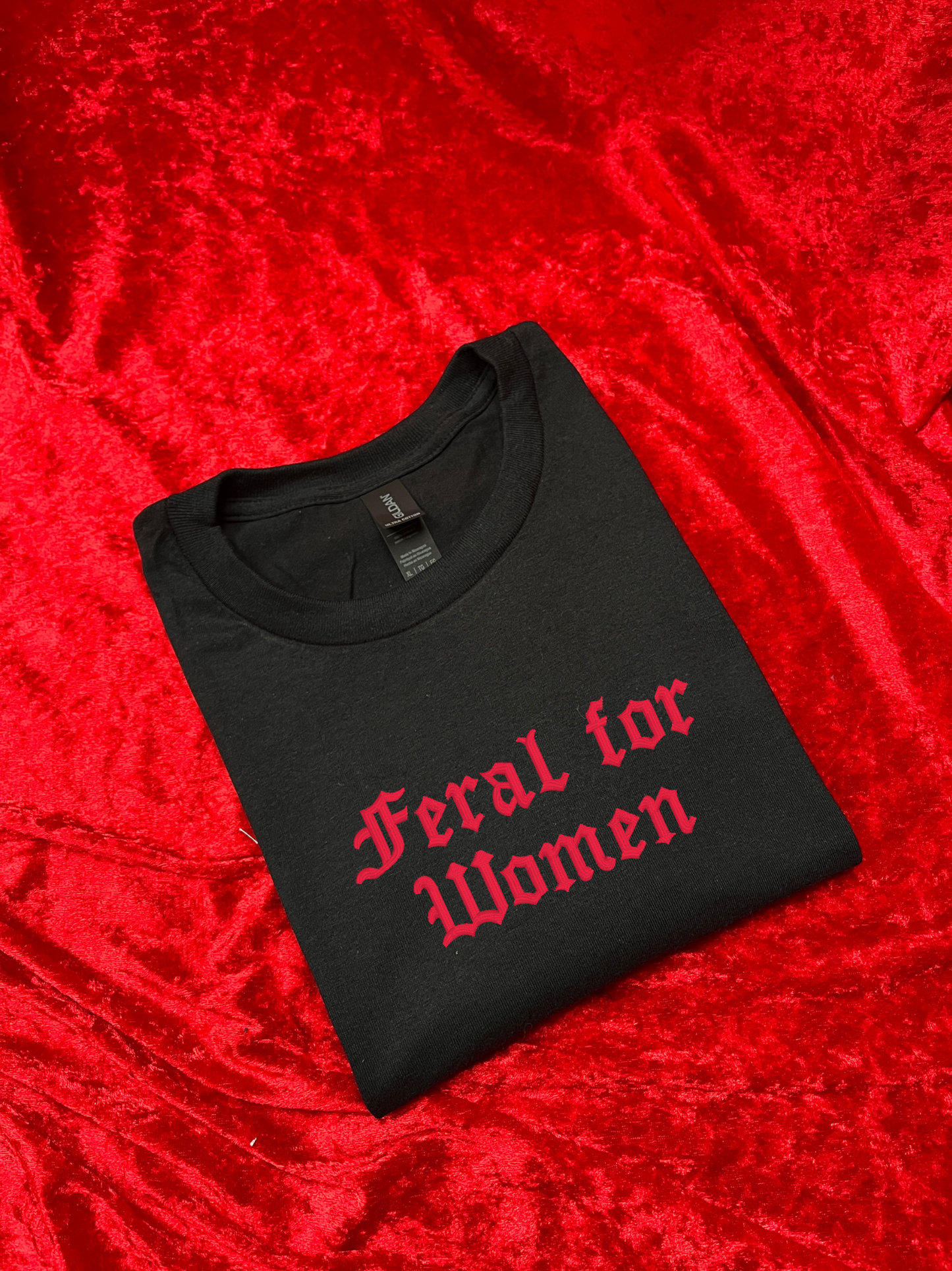 Feral For Women Embroidered Sweatshirt / T-Shirt
