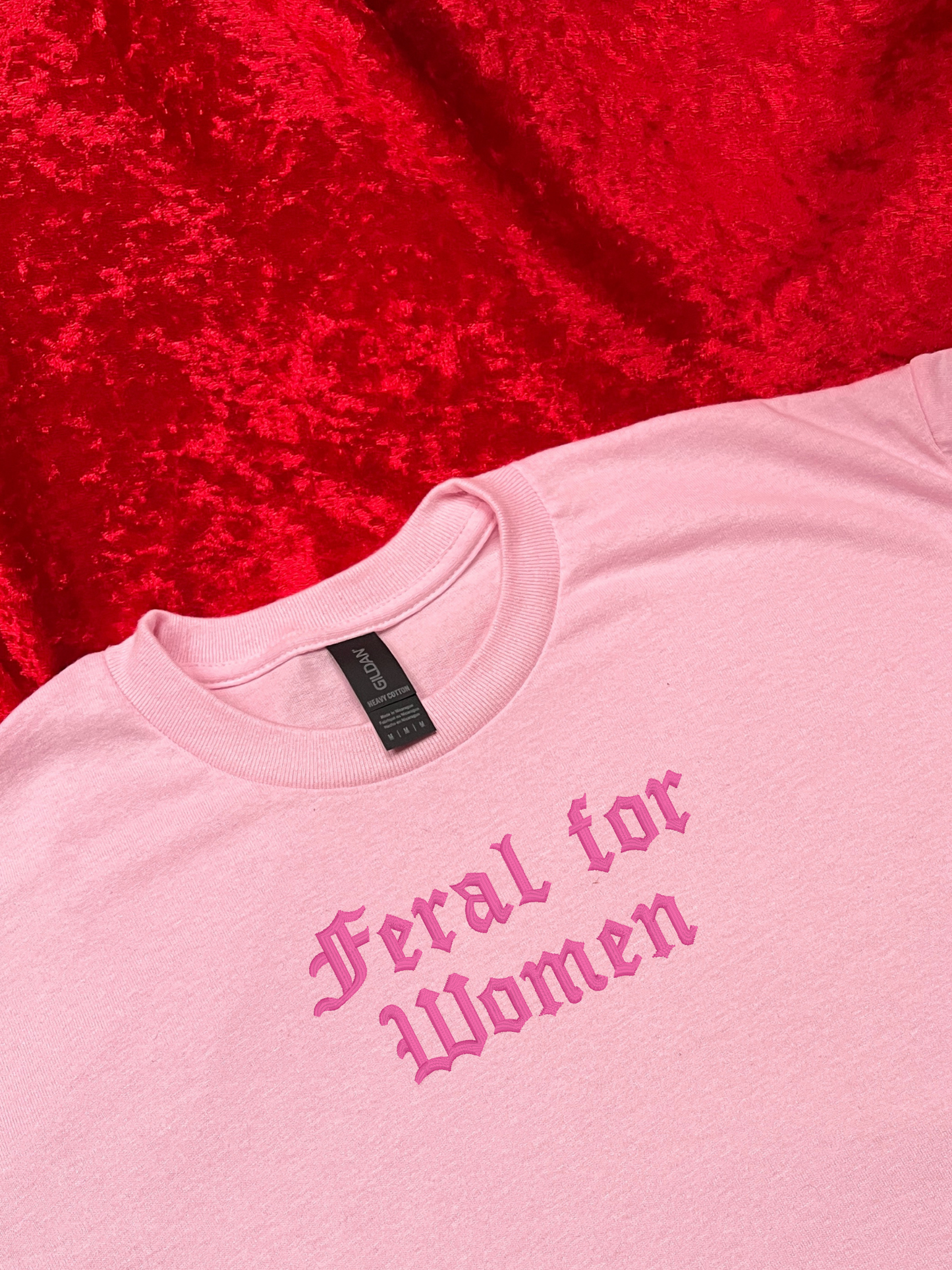 Feral For Women Embroidered Sweatshirt / T-Shirt