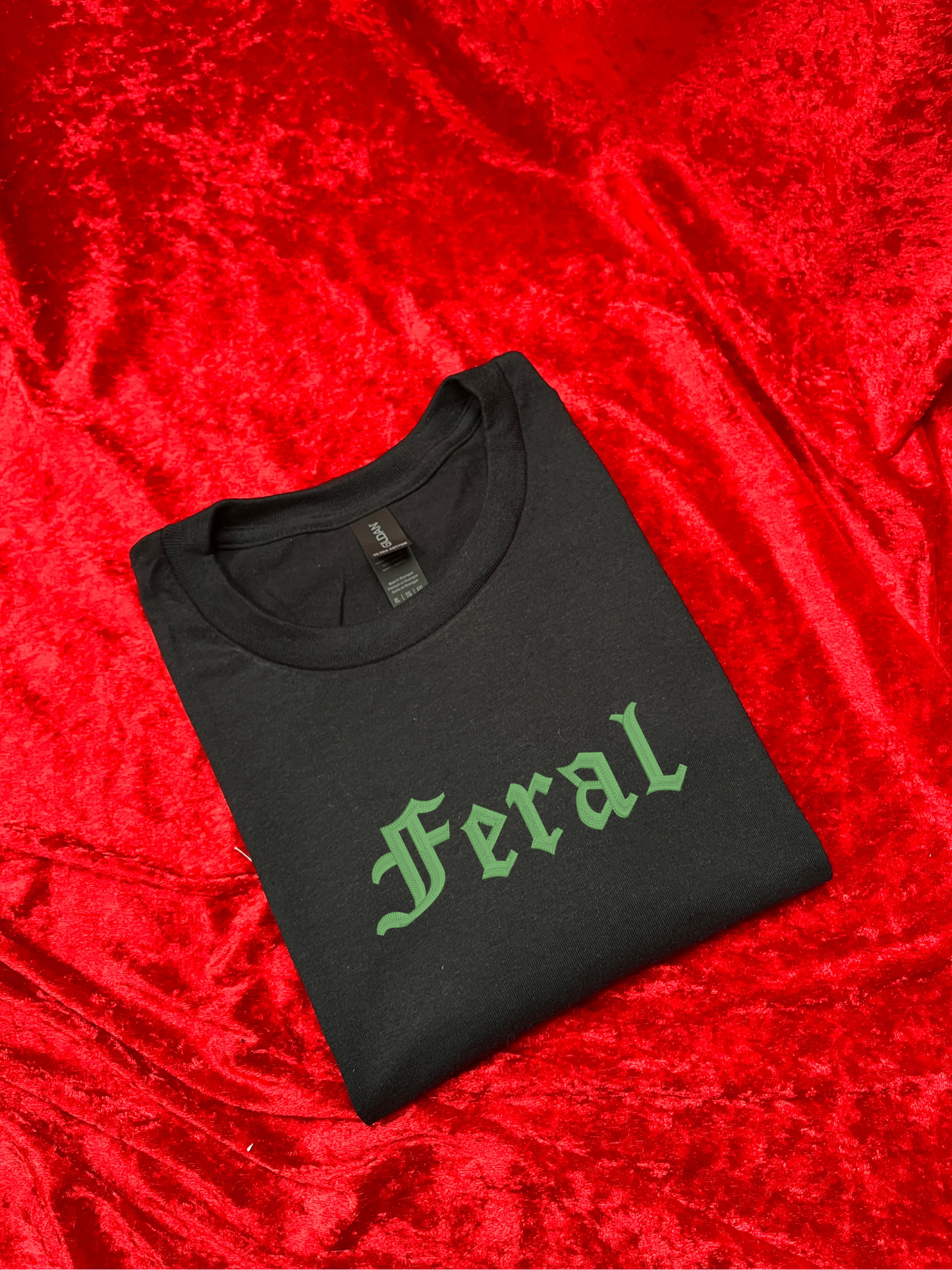 Feral Embroidered Sweatshirt / T-Shirt