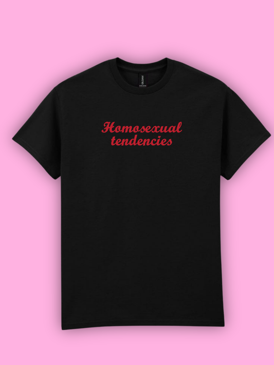 Homosexual Tendencies Embroidered Sweatshirt / T-Shirt