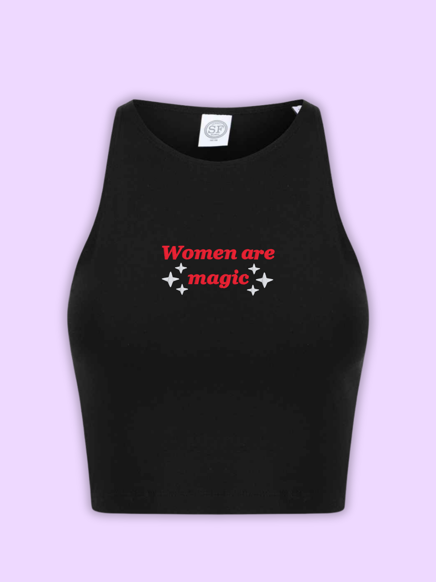Women Are Magic Cropped Tank Top